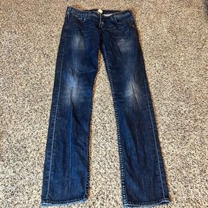 Silver Jeans Audrey Bootcut Dark Wash Denim Jeans Women's Size 28x33